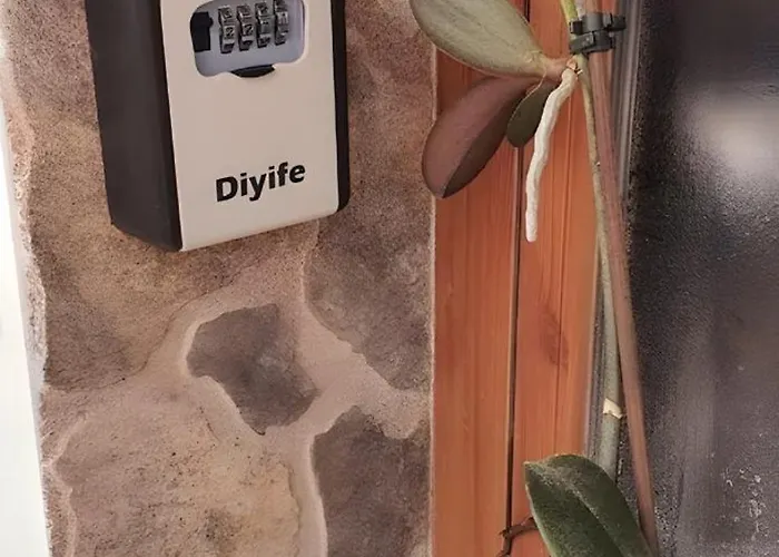 Terraza, Centrico Pueblo + Aparcamiento Cerca 아파트