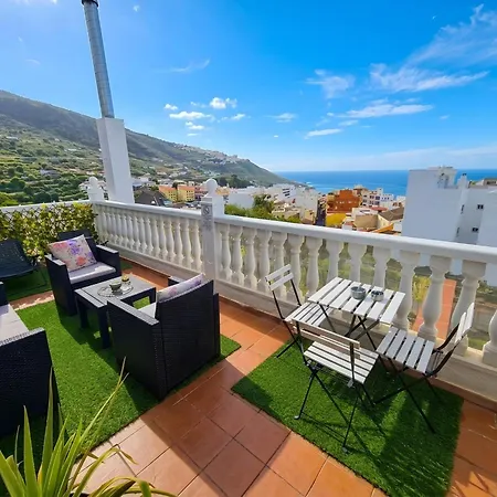 Terraza, Centrico Pueblo + Aparcamiento Cerca Apartamento *