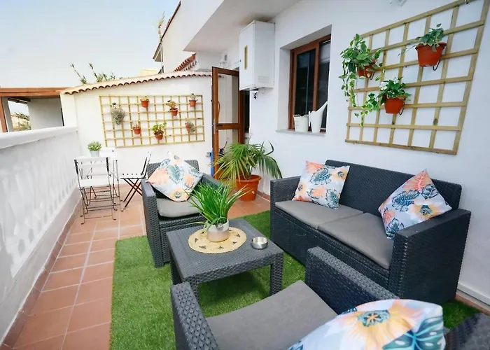 شقة Terraza, Centrico Pueblo + Aparcamiento Cerca إيكود ذي لوس فينوس